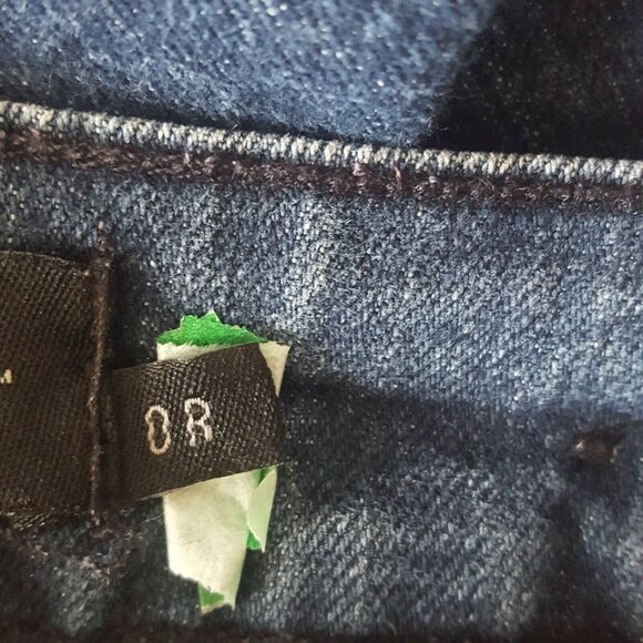 Twentyone Black Women's Jeans cotton blend Super Skinny Dark Wash Size 0 - Picture 9 of 12